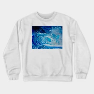 Ocean Waves Crewneck Sweatshirt